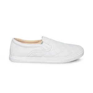 UGG Fierce Deco Quilt White Shoes