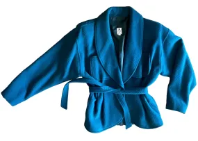 Ungaro Teal Wool Jacket