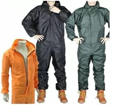 Unisex Waterproof Hooded Overalls