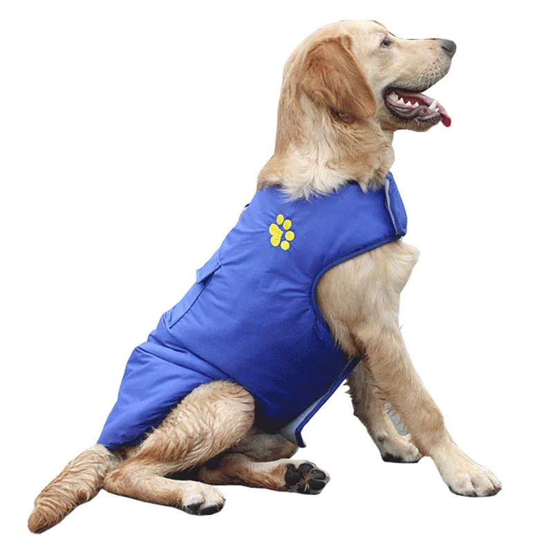 Waterproof Dog Vest Jacket Two Side Clothes Puppy Pet Clothing