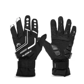 Winter Gel Padded and Thermal Full Finger Bicycle Gloves