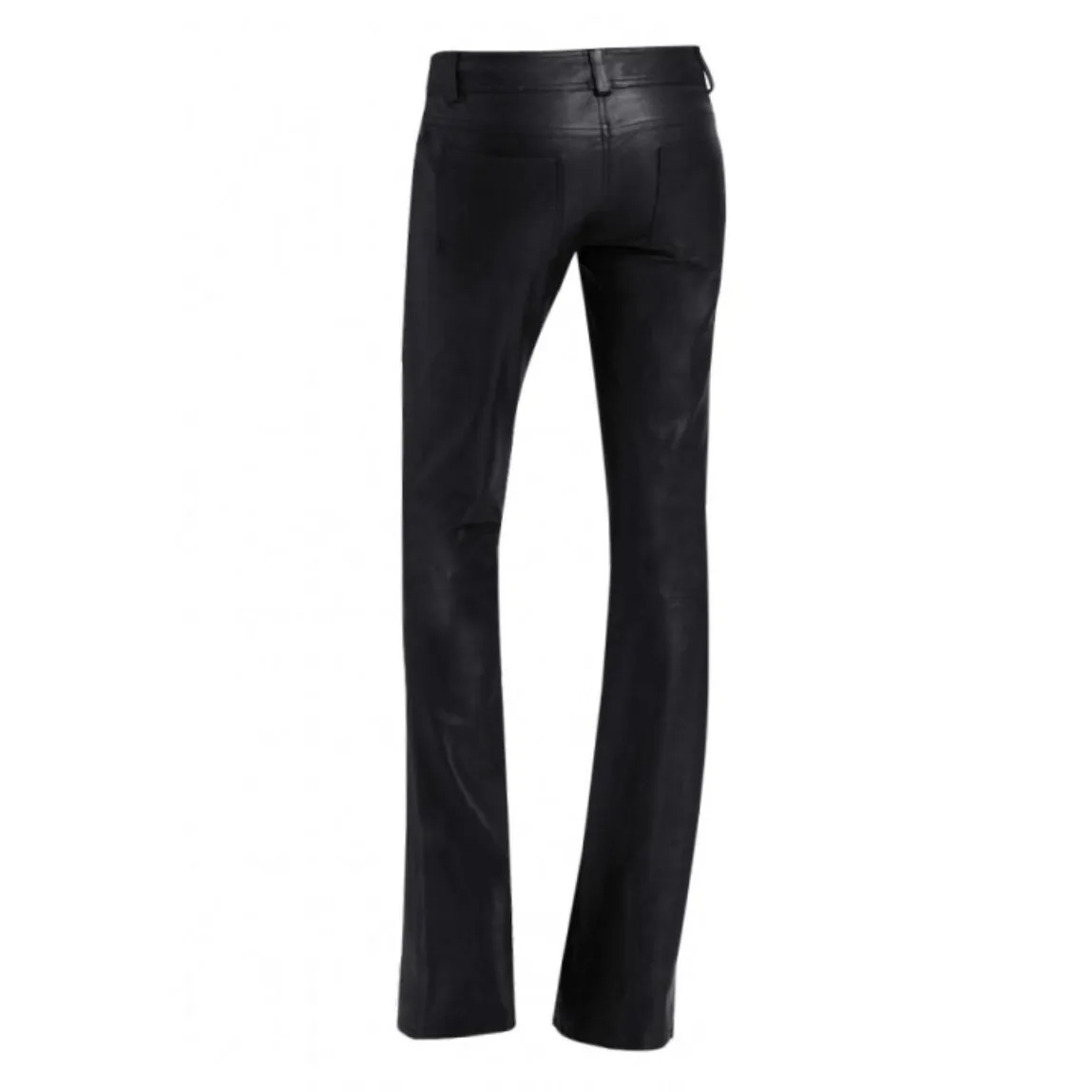 Women's Halloween Boot Cut Leather Pants