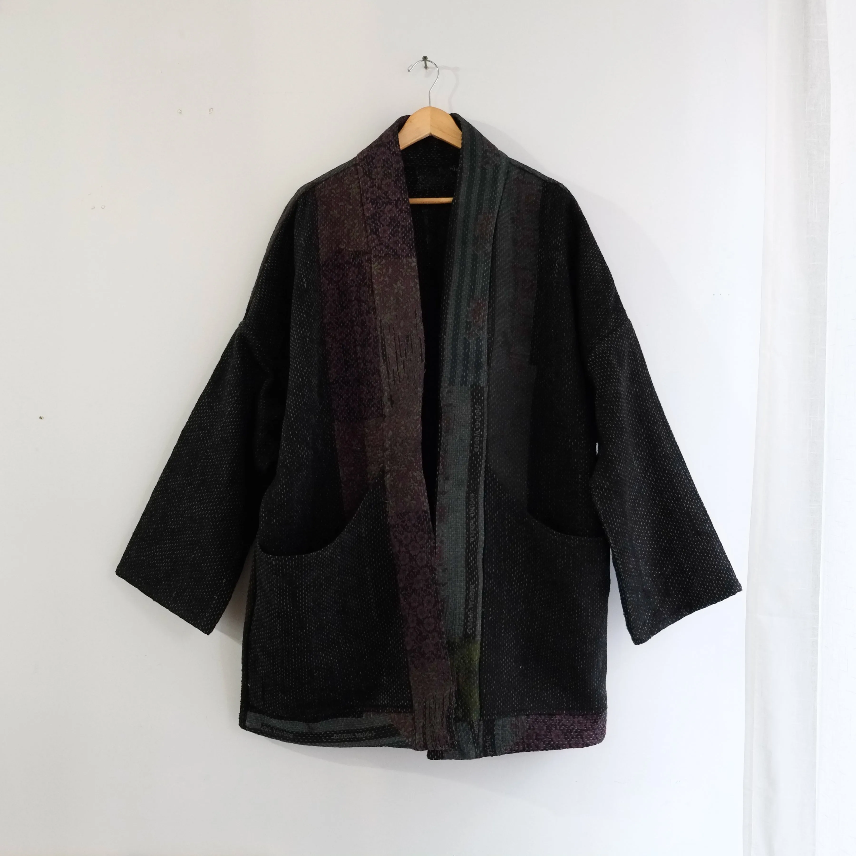 XXL Black with Purple Undertones Anoushka Jacket LL083